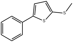 2-甲硫基-5-苯基噻吩 结构式