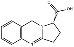 Pyrrolo[2,1-b]quinazoline-1-carboxylic acid, 1,2,3,9-tetrahydro-, (1S)- 结构式