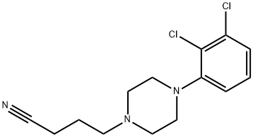 1-Piperazinebutanenitrile, 4-(2,3-dichlorophenyl)- 结构式