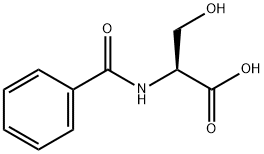 L-Serine, N-benzoyl- 结构式