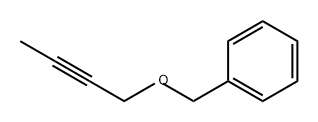 Benzene, [(2-butyn-1-yloxy)methyl]- 结构式