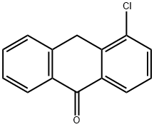 9(10H)-Anthracenone, 4-chloro- 结构式