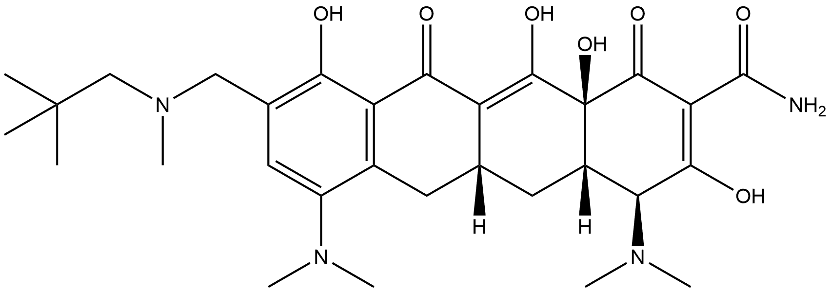 奥玛环素杂质14 结构式