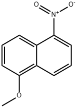 Naphthalene, 1-methoxy-5-nitro- 结构式