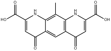 Pyrido[3,2-g]quinoline-2,8-dicarboxylic acid, 1,4,6,9-tetrahydro-10-methyl-4,6-dioxo- 结构式