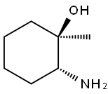 REL-(1R,2R)-2-氨基-1-甲基环己烷-1-醇 结构式