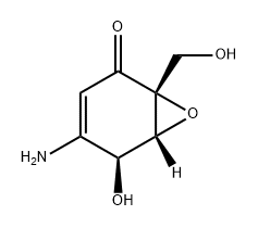 西托尼酮 B 结构式