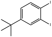 2-碘-4-叔丁基碘苯 结构式