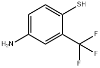 Benzenethiol, 4-amino-2-(trifluoromethyl)- 结构式