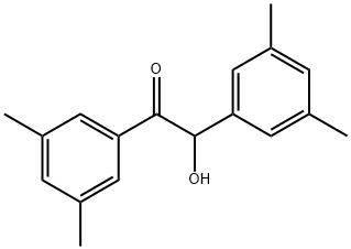 3,3,5,5-四甲基苯偶姻 结构式