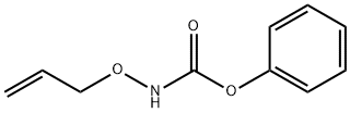 N-(烯丙氧基)-苯氧基甲酰胺 结构式