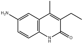 2(1H)-Quinolinone,6-amino-3-ethyl-4-methyl-(9CI) 结构式