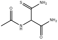 Propanamide, 2-(acetylamino)-3-amino-3-thioxo- 结构式