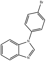 1H-Benzimidazole, 1-(4-bromophenyl)- 结构式