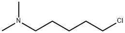 5-氯-N,N-二甲基-1-戊胺 结构式