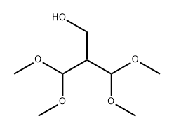 1-Propanol, 2-(dimethoxymethyl)-3,3-dimethoxy- 结构式