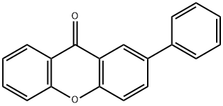 2-苯基-9H-氧杂蒽酮 结构式