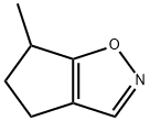 6-甲基-5,6-二氢-4H-环戊并[D]异噁唑 结构式