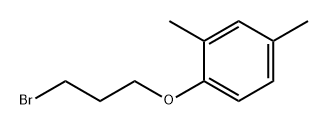 Benzene, 1-(3-bromopropoxy)-2,4-dimethyl- 结构式