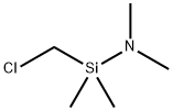 Silanamine, 1-(chloromethyl)-N,N,1,1-tetramethyl- 结构式