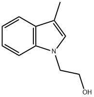 2-(3-METHYL-1H-INDOL-1-YL)ETHAN-1-OL 结构式