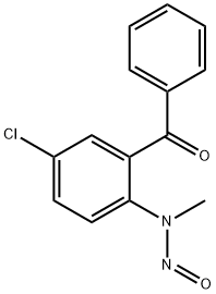 N-亚硝基地西泮EP杂质D 结构式