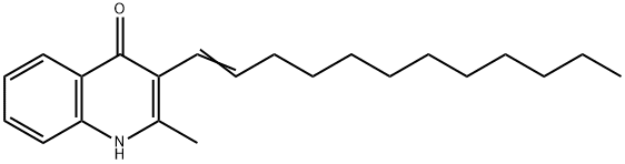 3-(Dodec-1-en-1-yl)-2-methylquinolin-4(1H)-one 结构式