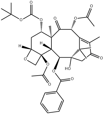 多西他赛杂质57 结构式