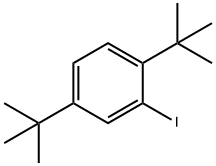 1,4-二叔丁基-2-碘苯 结构式