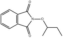 1H-Isoindole-1,3(2H)-dione, 2-(1-methylpropoxy)- 结构式