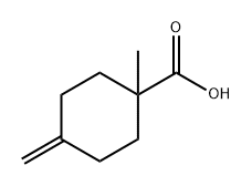 1-甲基-4-亚甲基环己烷-1-羧酸 结构式