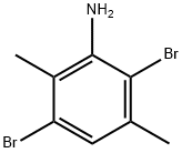 Benzenamine, 2,5-dibromo-3,6-dimethyl- 结构式