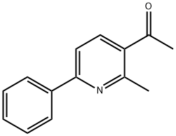 JR-6742, 1-(2-Methyl-6-phenylpyridin-3-yl)ethanone, 97% 结构式