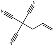 3-Butene-1,1,1-tricarbonitrile 结构式