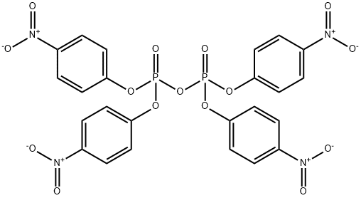 Diphosphoric acid, tetrakis(4-nitrophenyl) ester (9CI) 结构式