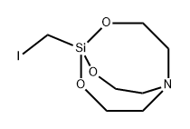 2,8,9-Trioxa-5-aza-1-silabicyclo[3.3.3]undecane, 1-(iodomethyl)- 结构式