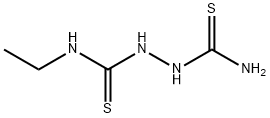1,2-Hydrazinedicarbothioamide, N1-ethyl- 结构式