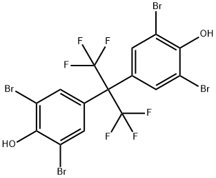 四溴六氟双酚A 结构式
