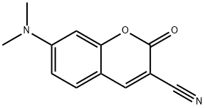 2H-1-Benzopyran-3-carbonitrile, 7-(dimethylamino)-2-oxo- 结构式