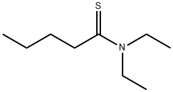 Pentanethioamide, N,N-diethyl- 结构式