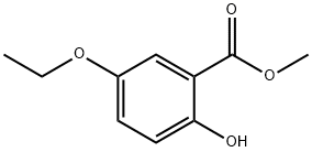 5-乙氧基-2-羟基苯甲酸甲酯 结构式