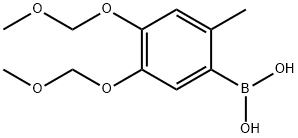 Boronic acid, [4,5-bis(methoxymethoxy)-2-methylphenyl]- (9CI) 结构式