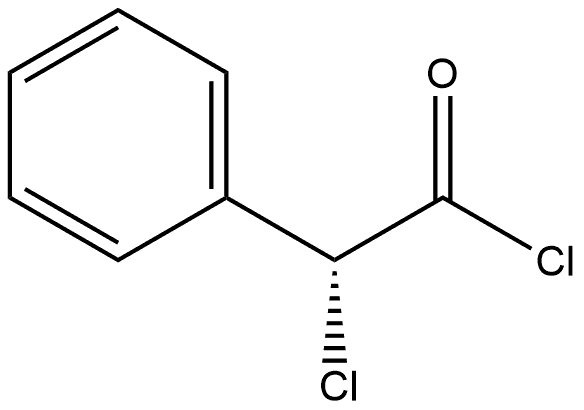 (2R)-2-CHLORO-2-苯乙酰氯 结构式