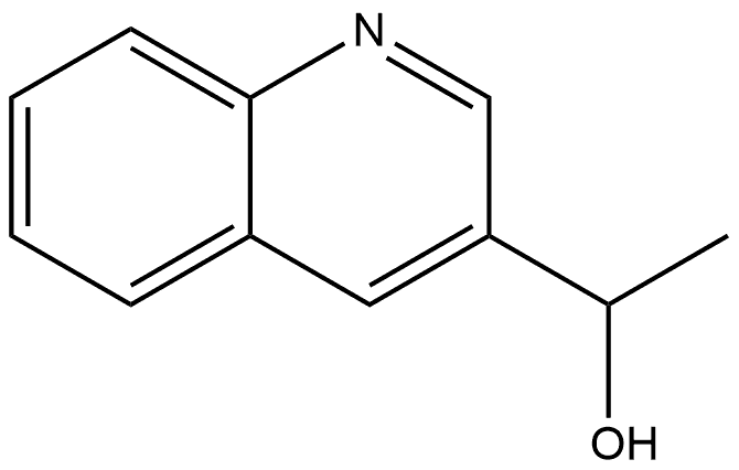 3-Quinolinemethanol, α-methyl-, (+)- 结构式