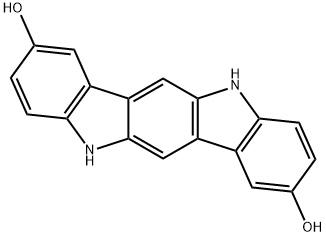 INDOLO[3,2-B]CARBAZOLE-2,8-DIOL, 5,11-DIHYDRO- 结构式