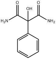 Propanediamide, 2-hydroxy-2-phenyl- 结构式