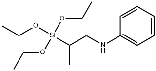 N-(2-(Triethoxysilyl)propyl)aniline 结构式