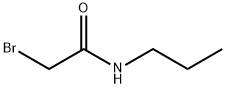 2-溴-N-丙基乙酰胺 结构式