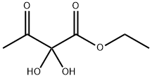 2,2-二羟基-3-氧代丁酸乙酯 结构式
