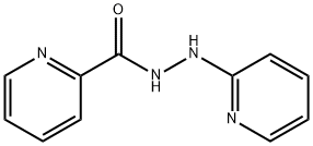 N'-(吡啶-2-基)吡啶-2-甲酰肼 结构式